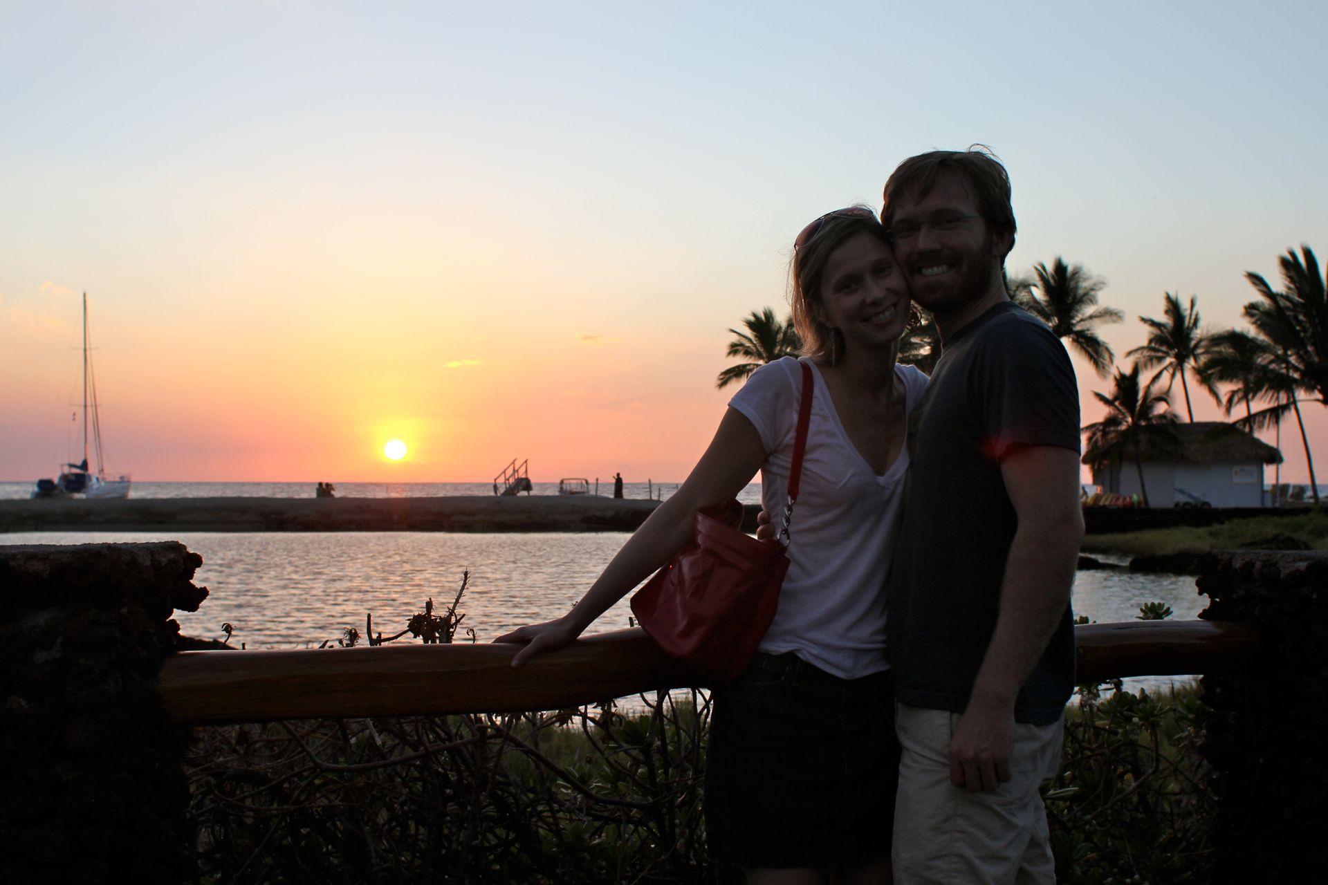 Our First Hawaii Sunset