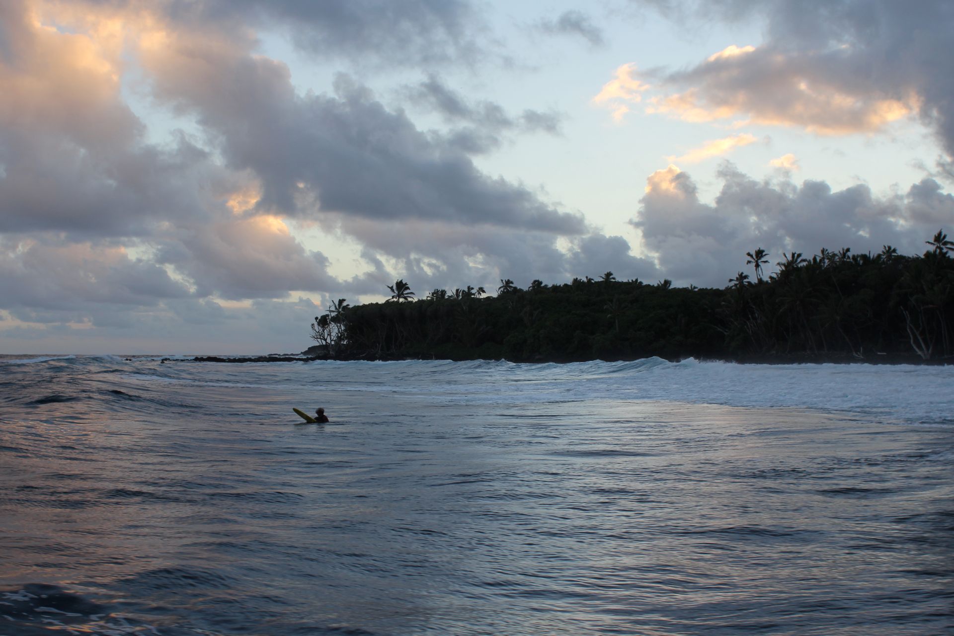 Surfer in the Southeast