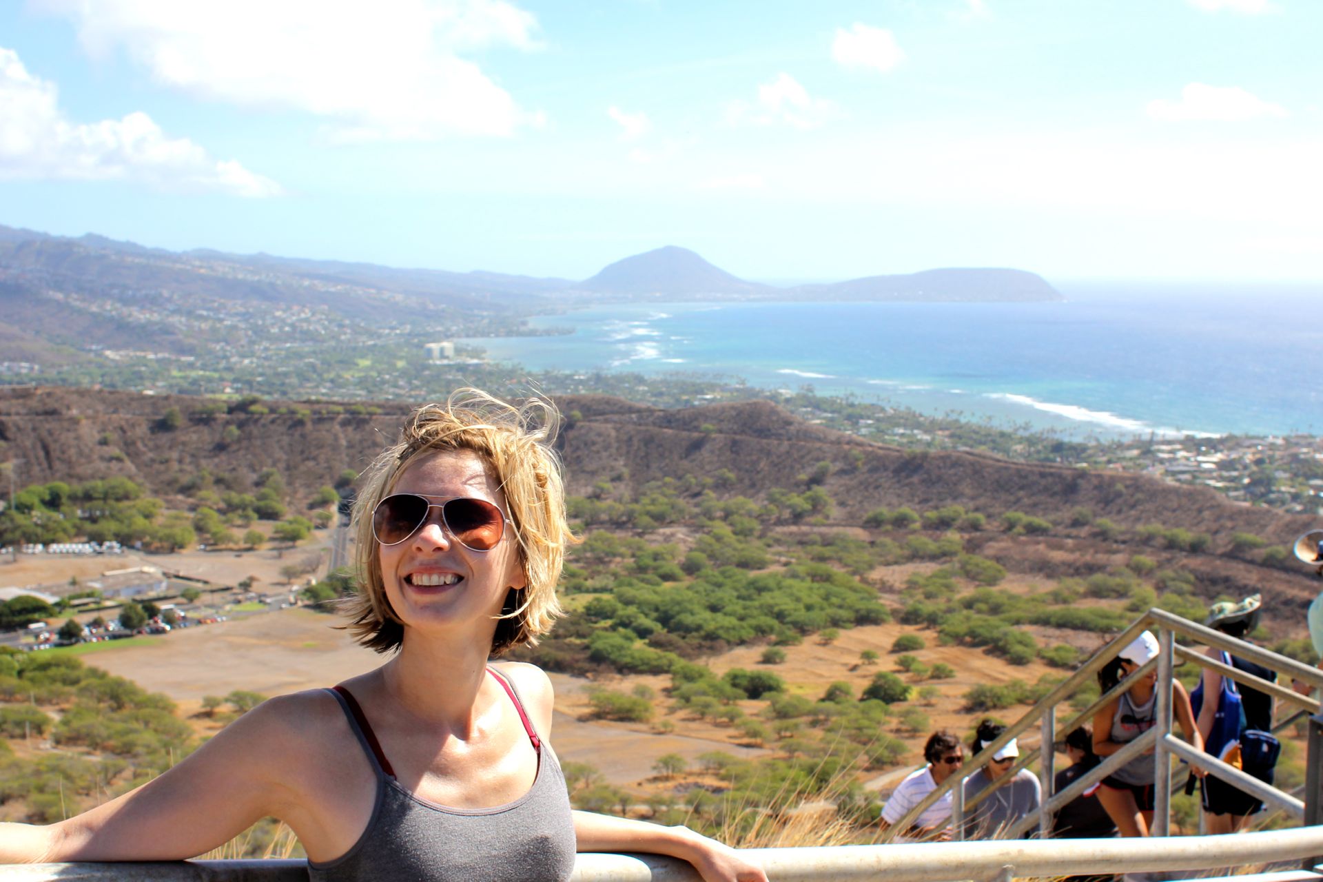 Lesley in Diamond Head